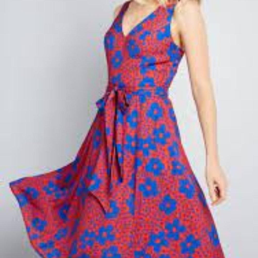 ModCloth Timeless Magnetism A-Line Dress
